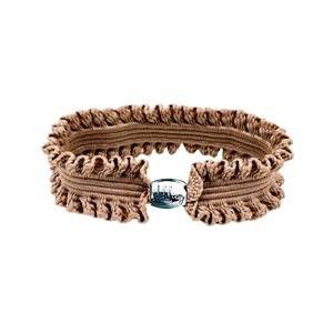 Libling Hårelastik - Flere farver - Walnut - Sølv - Freshhair