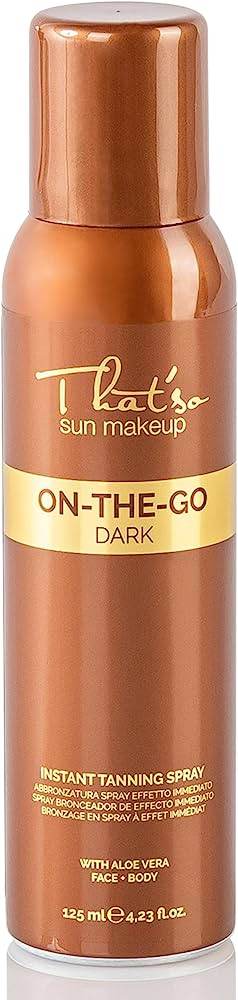 That'so - That'so On The Go Dark Self Tanning Spray - 125ml - frashhair.com