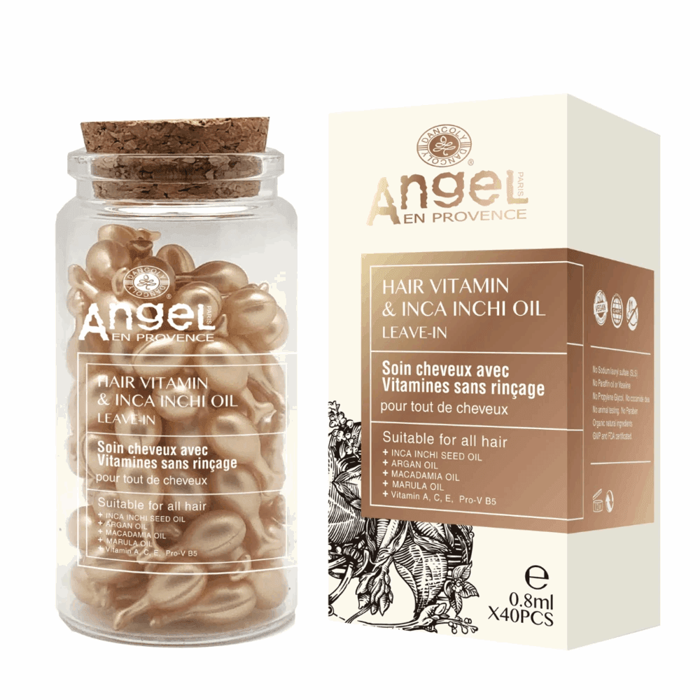 Angel - Angel Hair Vitamin & Inca Inchi Oil Leave-in - 40 stk. - frashhair.com
