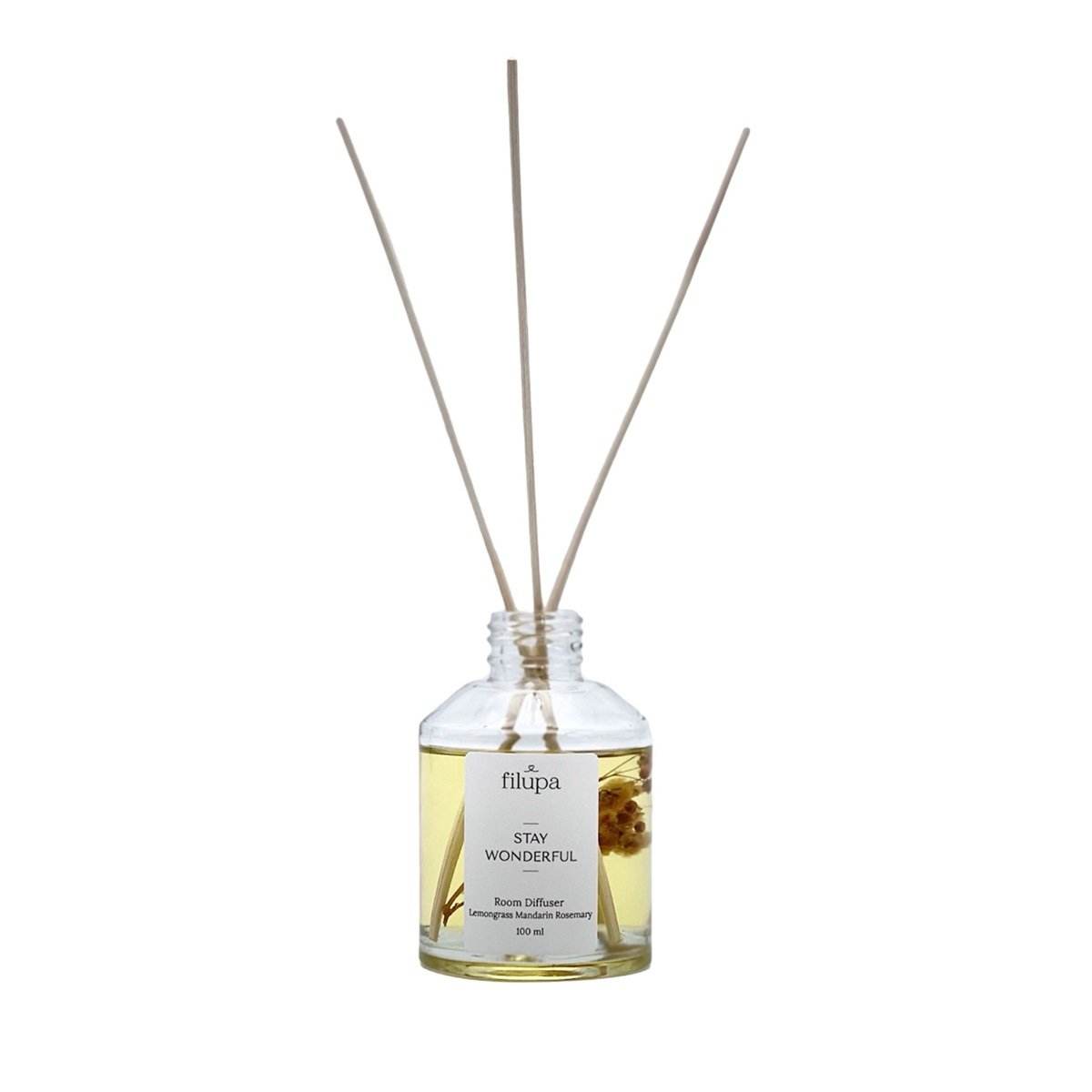 Filupa Room Diffuser duftpinde Lemongrass - 100ml