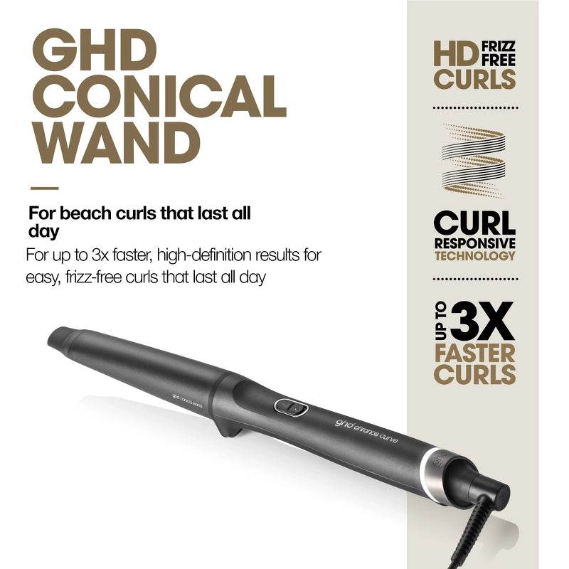ghd Chronos Curve Conical Wand