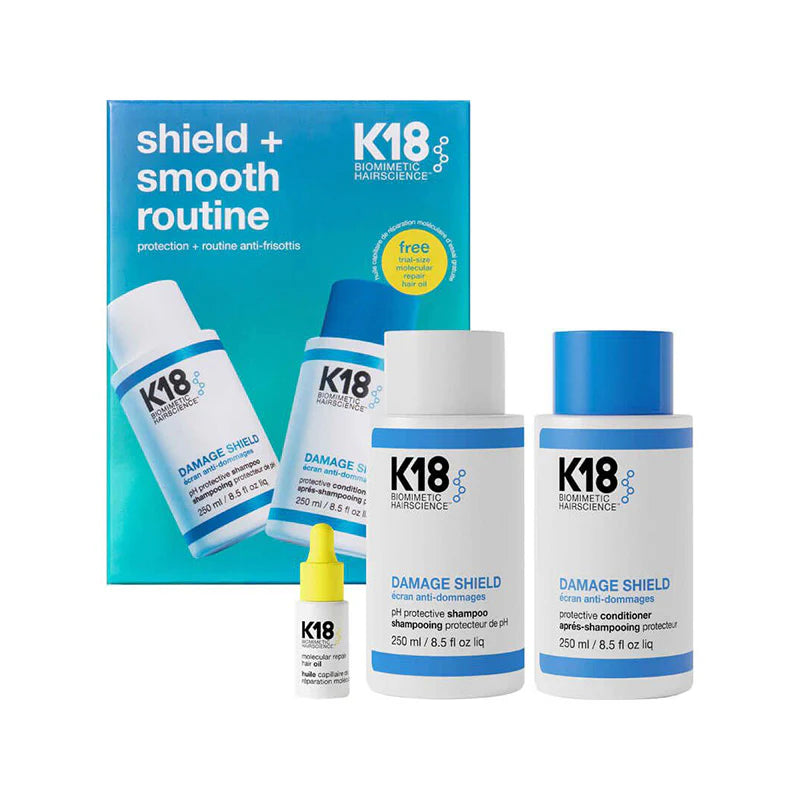 K18 Shield + Smooth Routine