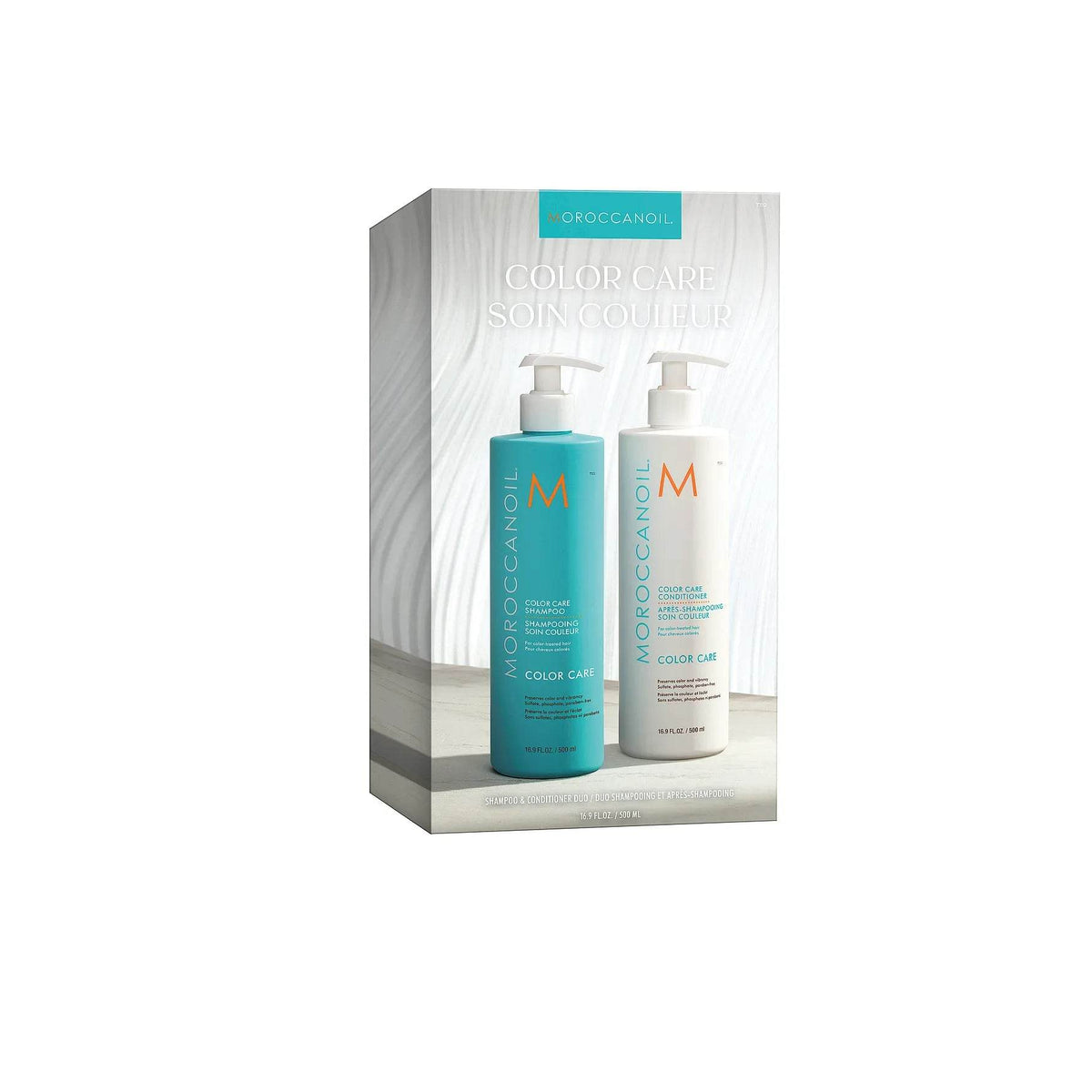 Moroccanoil Duo Box Color Care Shampoo + Conditioner - 500ml