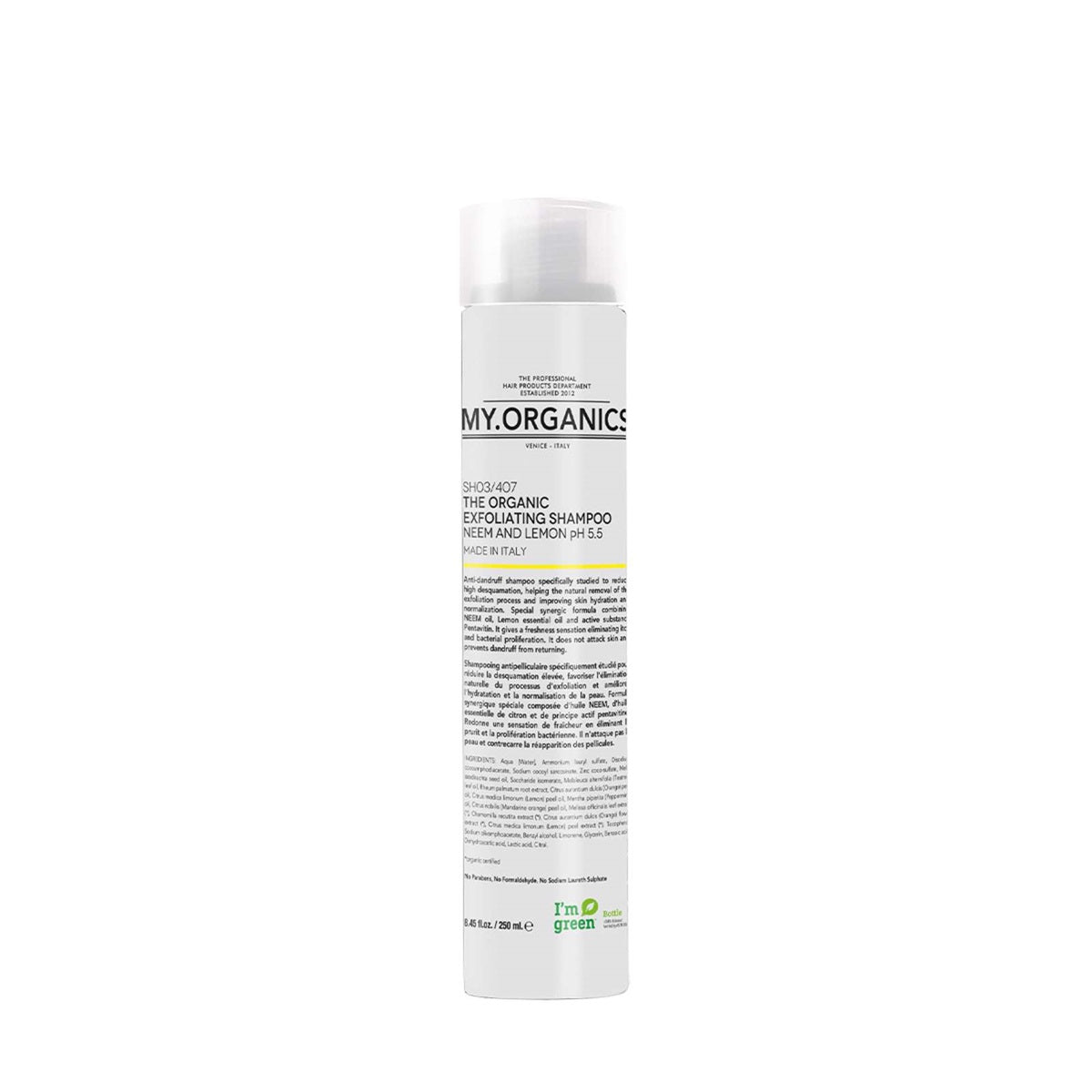 My.Organics Exfoliating Shampoo - 250ml