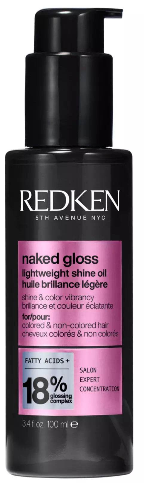 Redken Naked Gloss Lightweight Shine Oil - 100ml vi