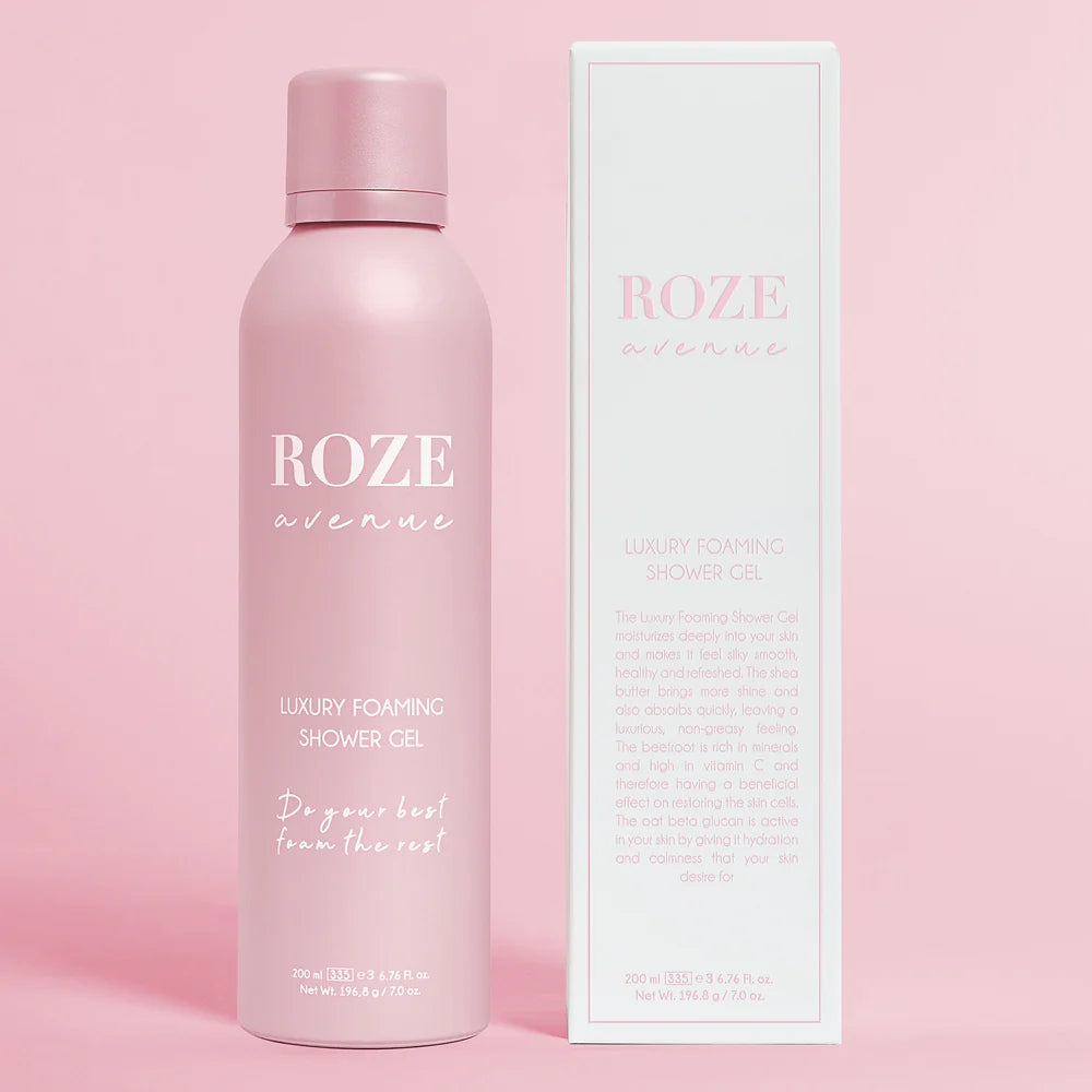 Roze Luxury Foaming Shower Gel - 200ml