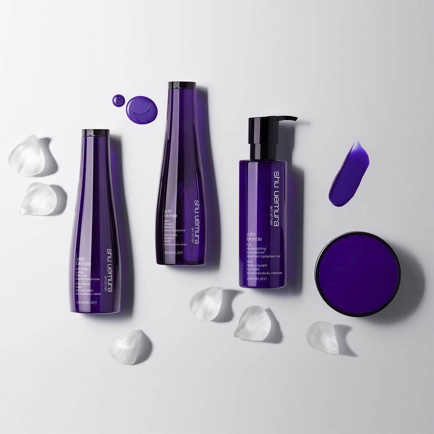 Shu Uemura Yubi Blonde Anti-brass Purple Mask - 200ml