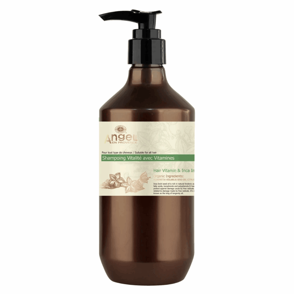 Angel Hair Vitamin & Inca Inchi Oil Shampoo - 400/800ml - 800ml - Freshhair