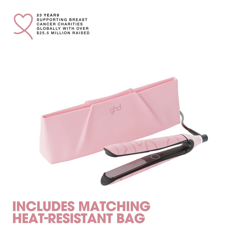 ghd Chronos Hair Straightener - Dusted Pink With Love