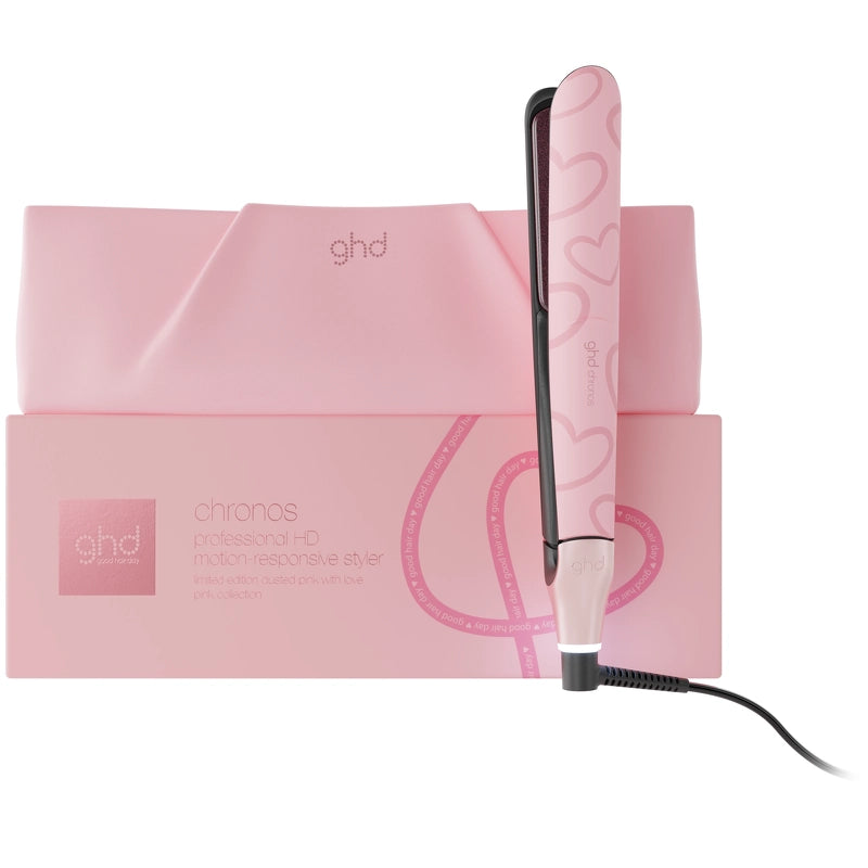 ghd Chronos Hair Straightener - Dusted Pink With Love