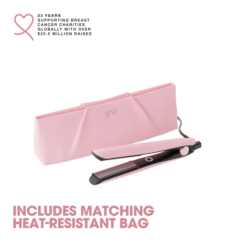 ghd Gold Hair Straightener - Dusted Pink