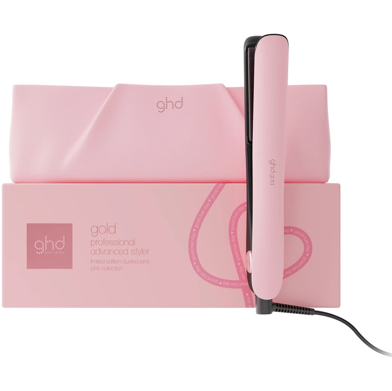 ghd Gold Hair Straightener - Dusted Pink