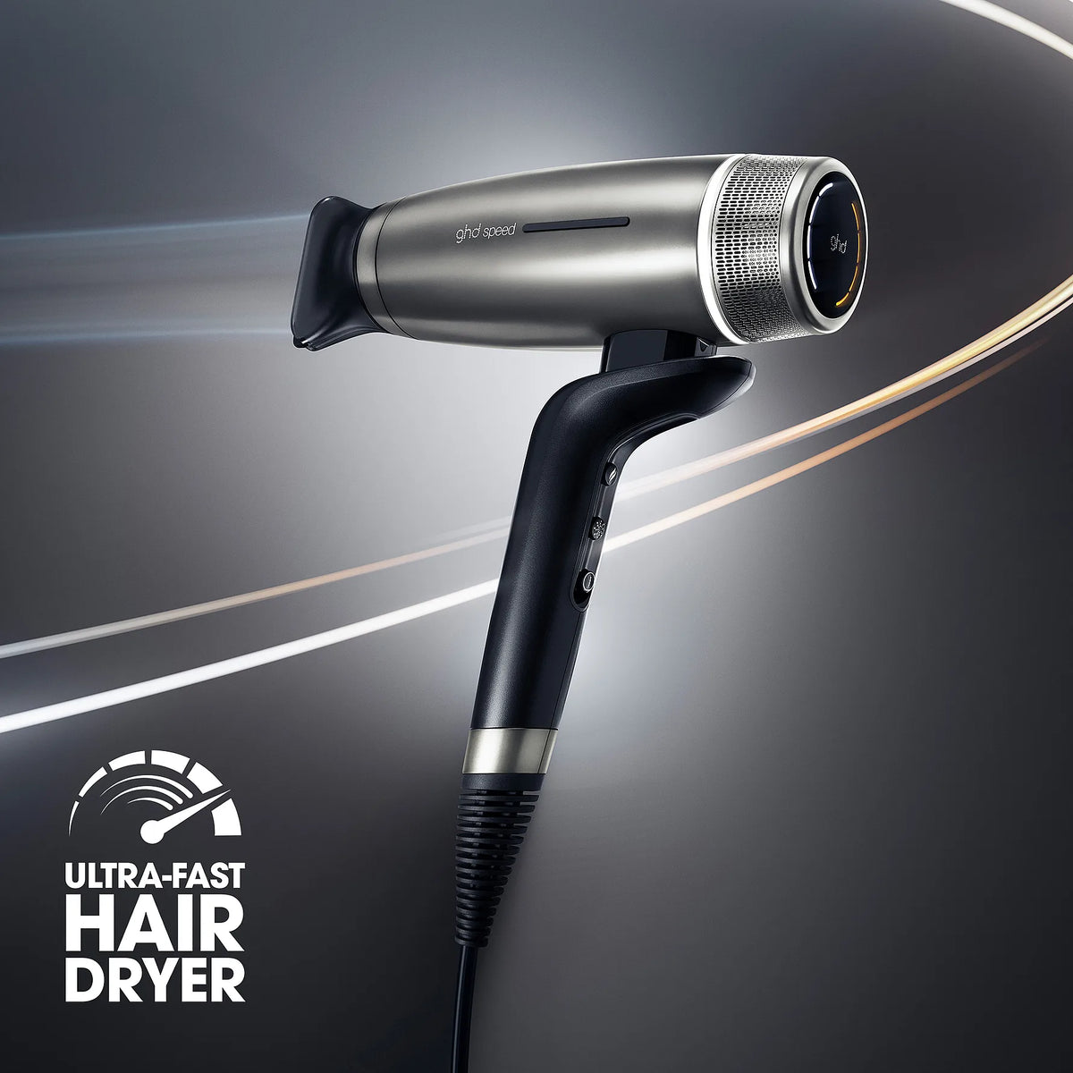 ghd Speed Dual Air-Flow Hair Dryer - Titanium Black
