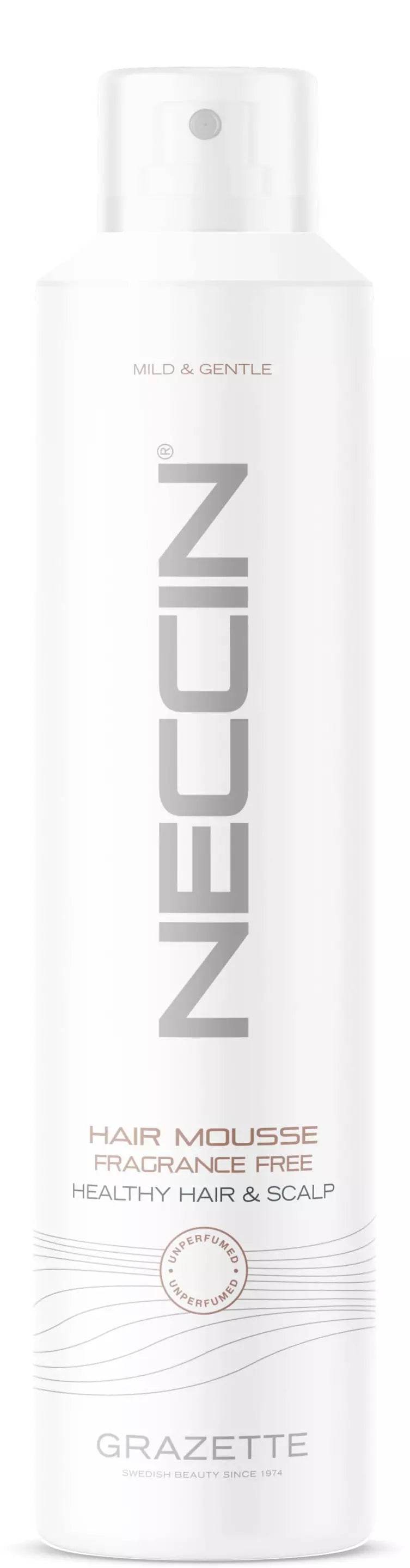 Grazette Neccin Fragrance Free Hair Mousse - 300ml