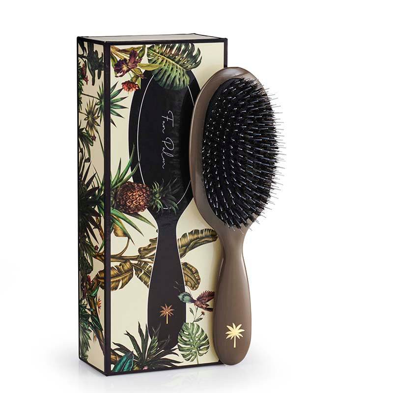 Fan palm - Fan Palm Hair Brush Mink - Medium - frashhair.com