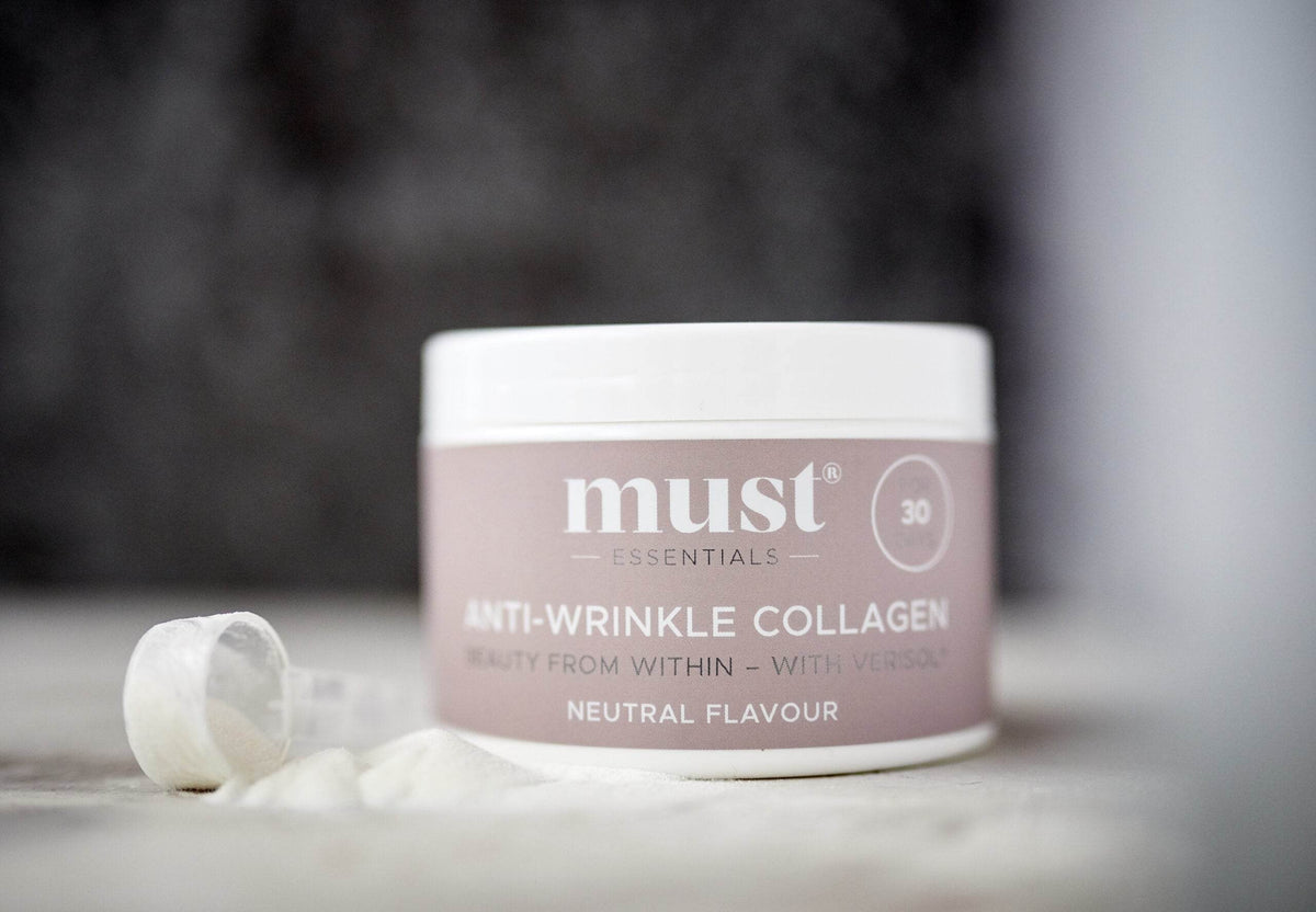 MUST Essentials® - MUST Essentials® Anti-wrinkle collagen med Verisol® – 30 dage (75 gram) - frashhair.com