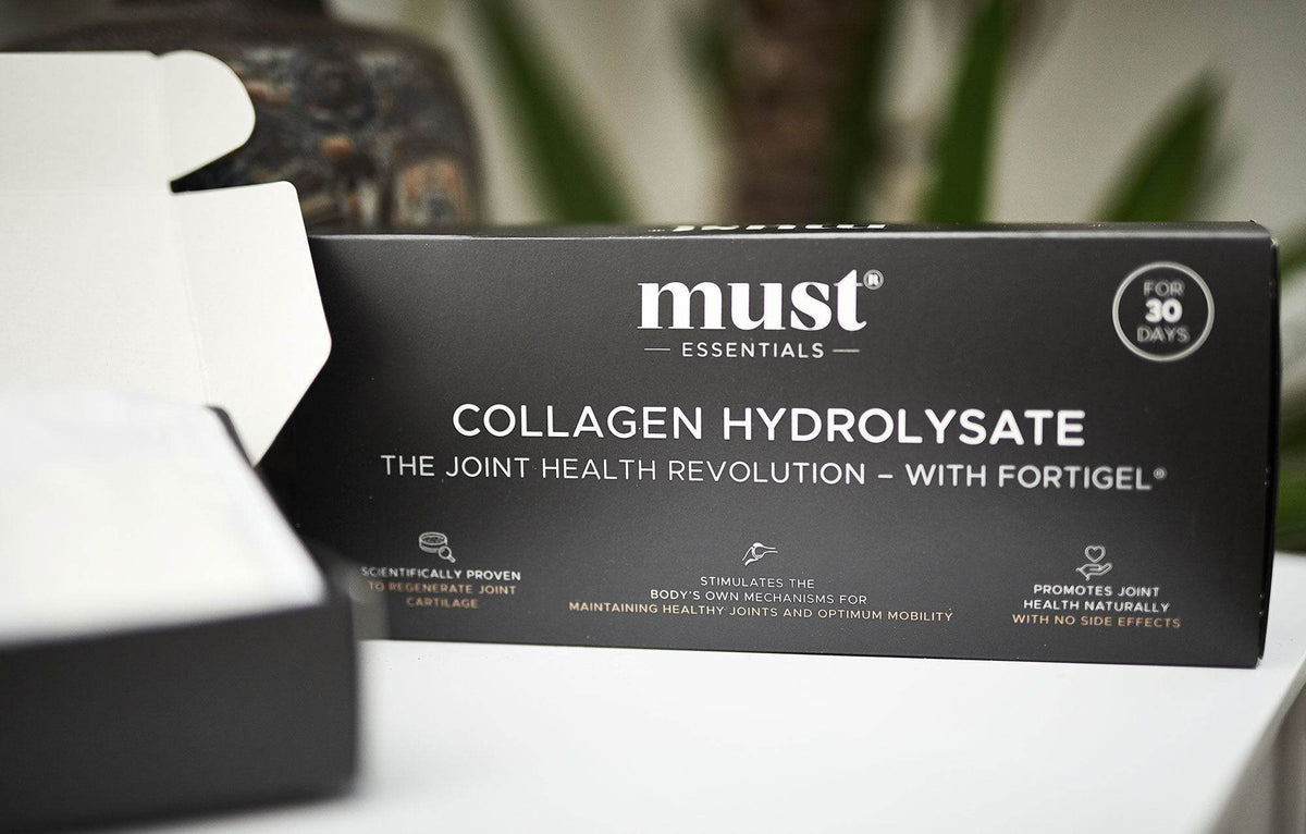MUST Essentials® - MUST Essentials® Collagen Hydrolysate med Fortigel® – sticks (150 gram) - frashhair.com